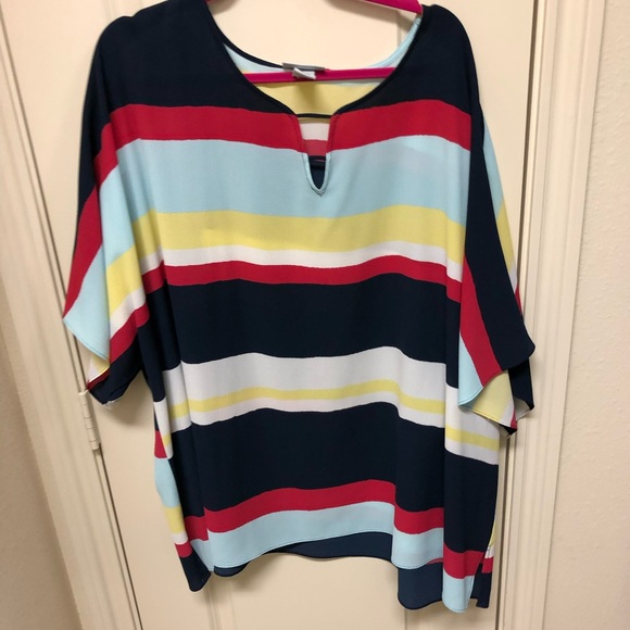 Catherine’s Tops - Catherine’s Nautical top 3X